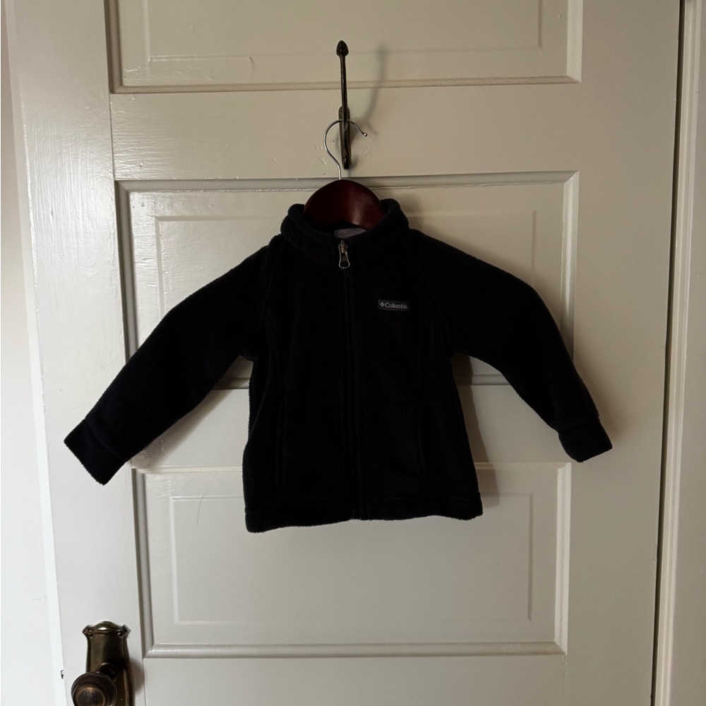 Columbia Kids Black Zip-Up Hoodie